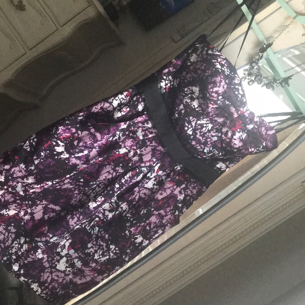 Printed Mini Dress with pockets